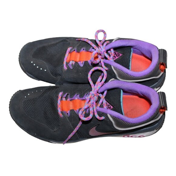Nike ACG Dog Mountain Hyper Hiking Men Shoes Size 9 US purple & Black outdoor - Picture 9 of 13